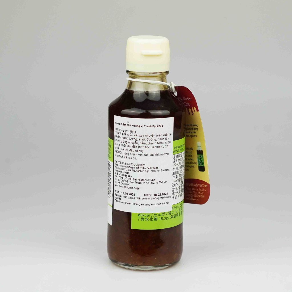 Nước Chấm Thịt Nướng Vị Củ Cải Chai 220g