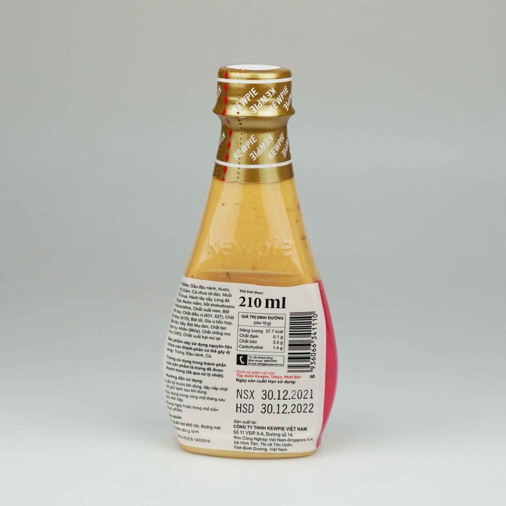 Nước xốt mè rang Kewpie chai 210ml