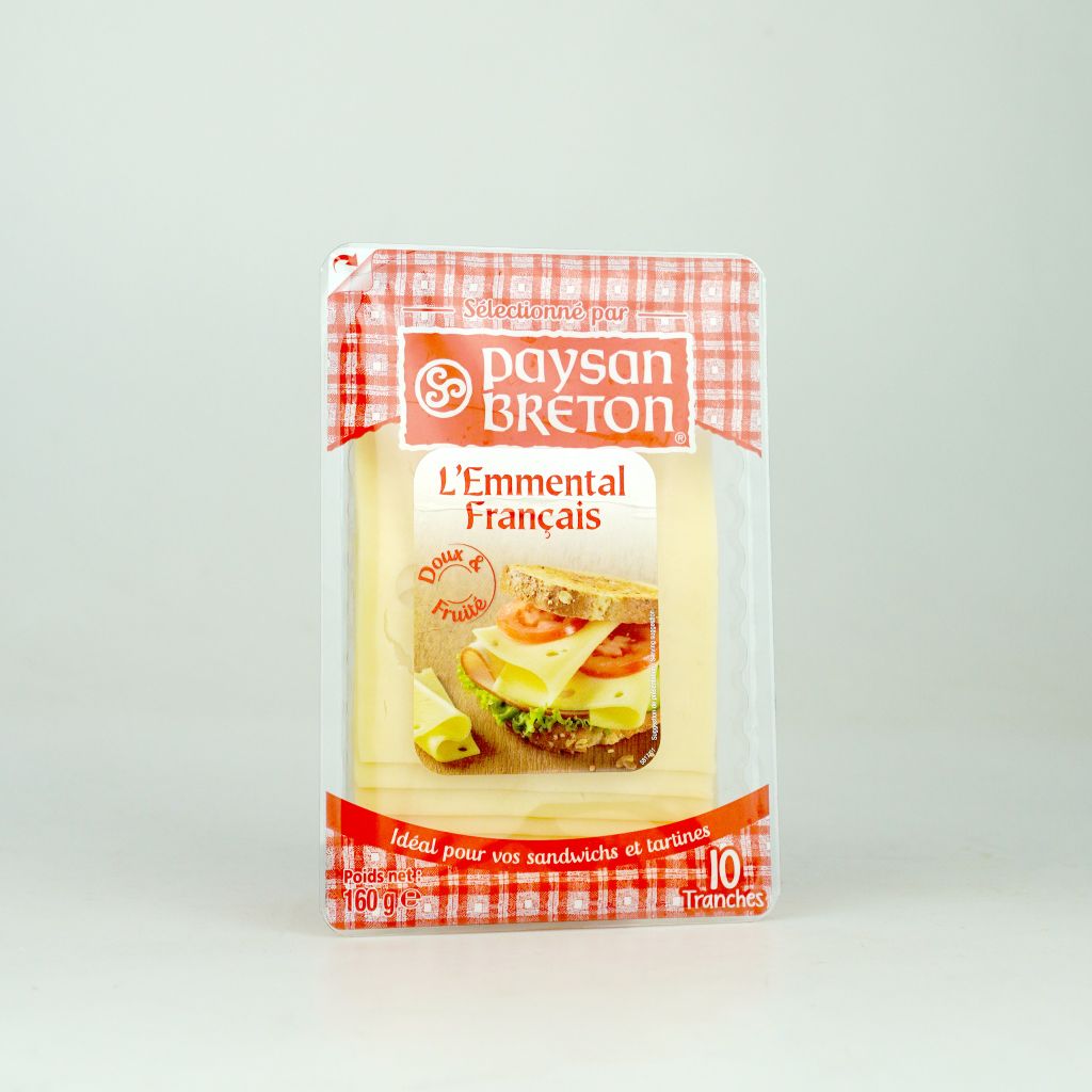 Phô mai Le Emmental Payson Breton lát 160g