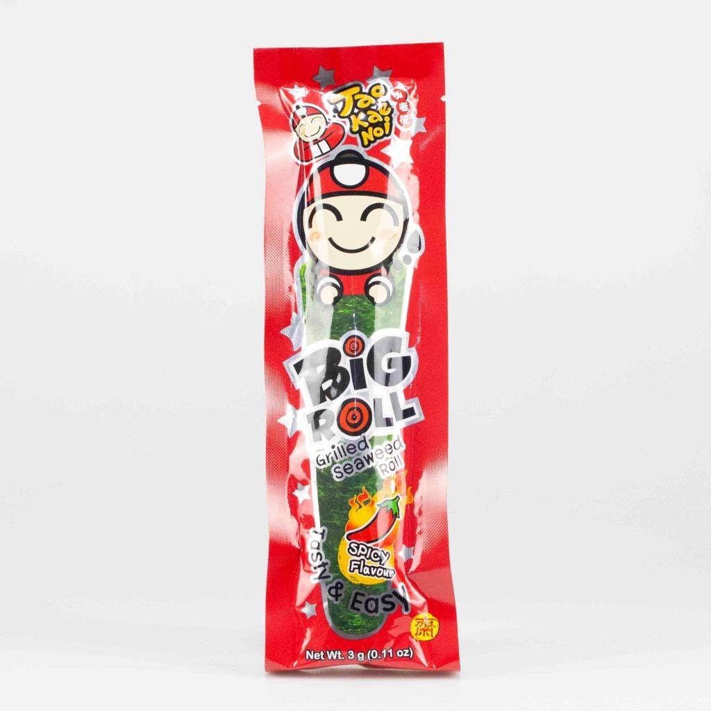 Bánh Snack rong biển giòn cậu chủ (TaoKaeNoi) BIG ROLL 3g
