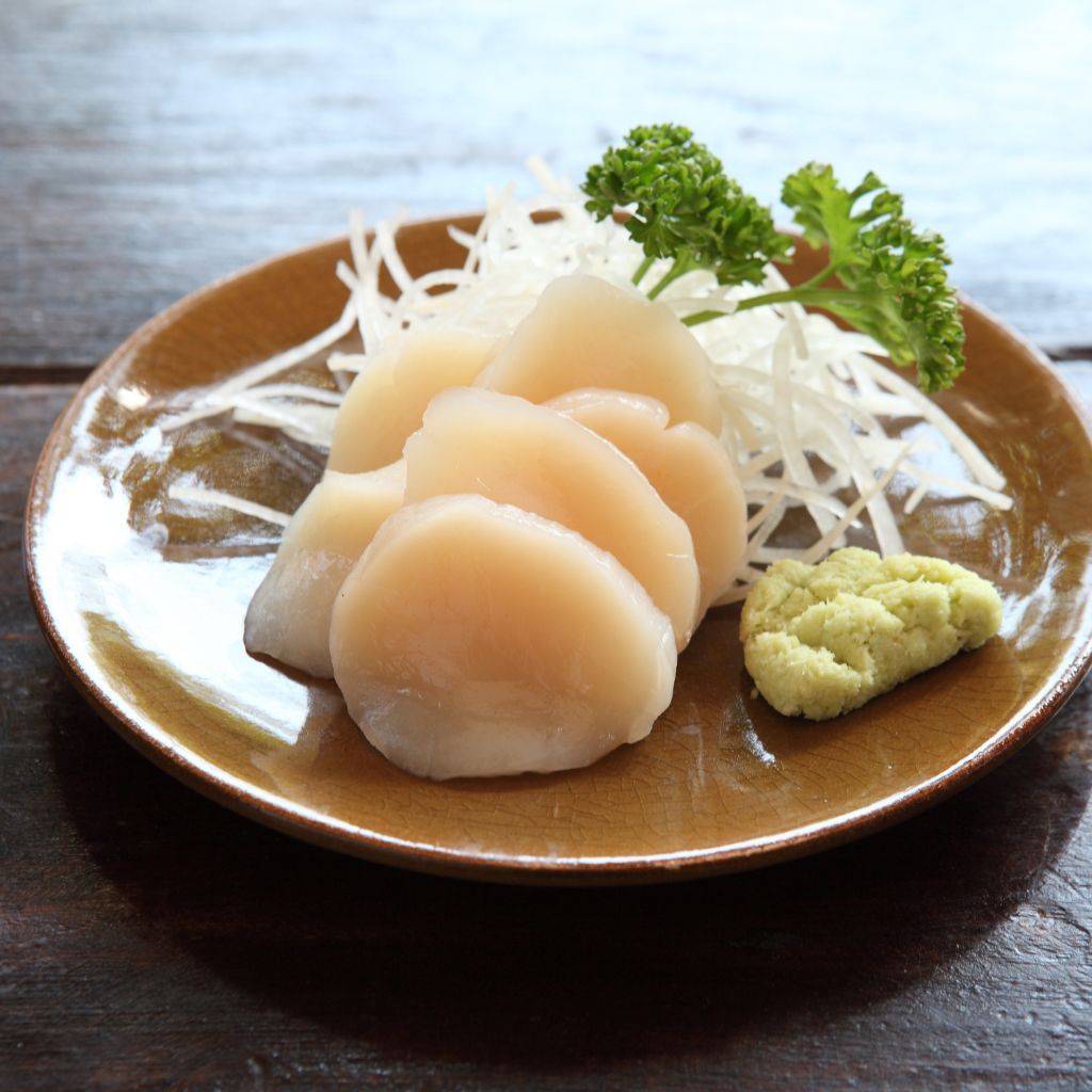 Sò Điệp Nhật Bản Sashimi - Japanese Scallop (Sashimi Grade) 200G