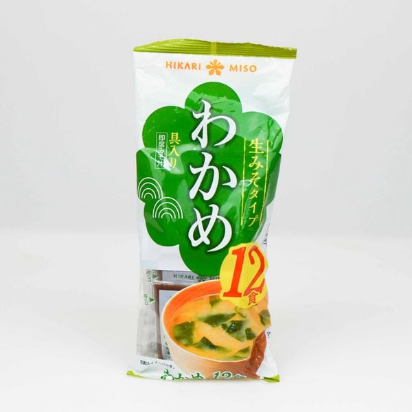 Súp Miso rong biển Wakame Hikari Miso