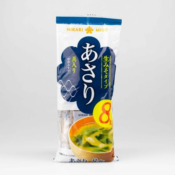 Súp Miso sò lụa Nhật Bản