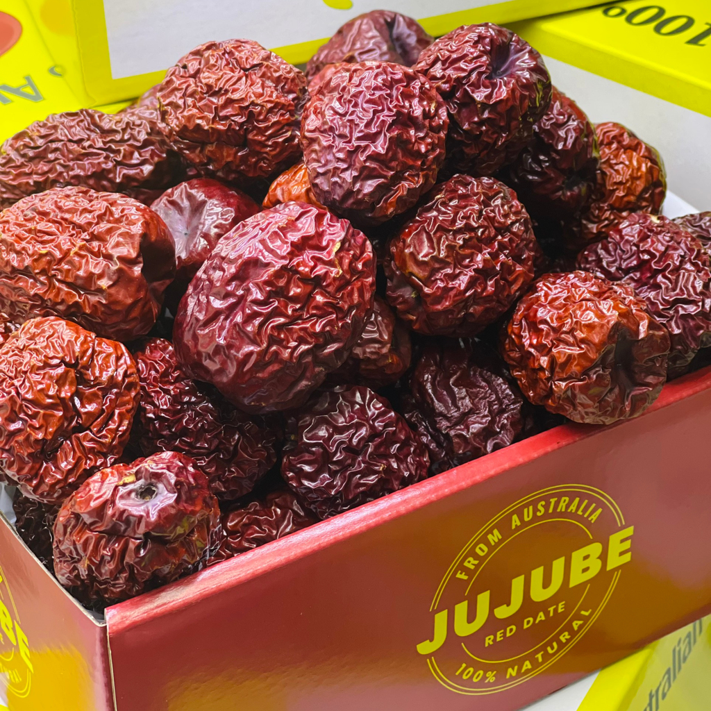 Táo đỏ khô Úc nhập khẩu 500g - Jujube Australia 100%