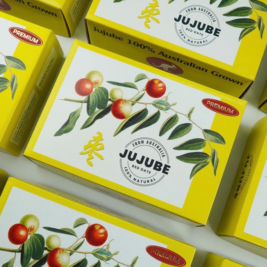 Táo đỏ khô Úc nhập khẩu 500g - Jujube Australia 100%