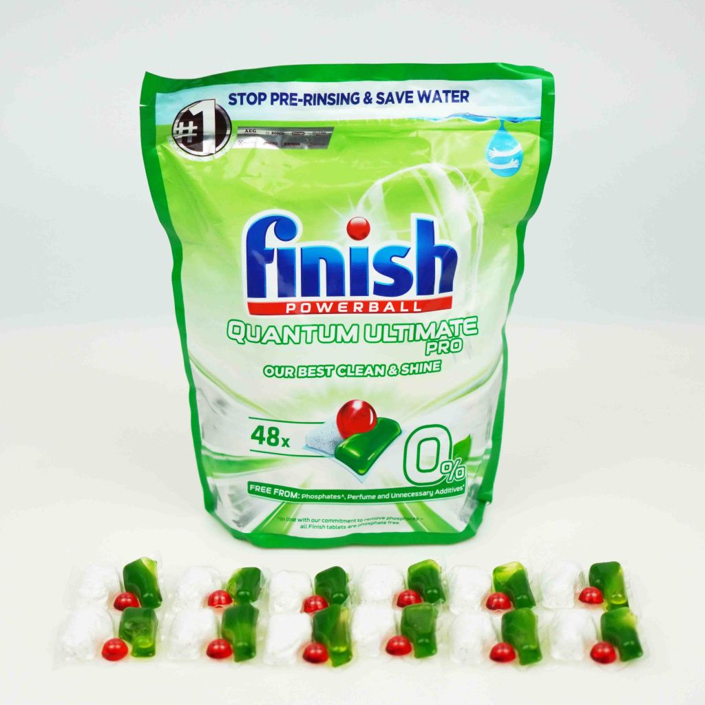Viên rửa chén Finish Quantum Ultimate Pro 0%