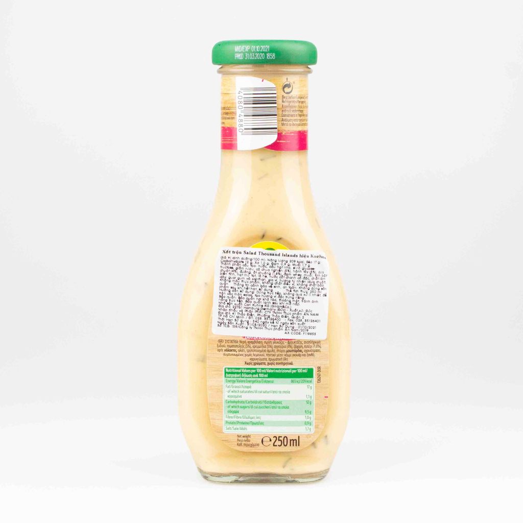 Xốt trộn salad Thousand Islands hiệu Kuehne 250ml