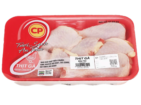 ĐÙI TỎI TƯƠI TS KHAY 500gr