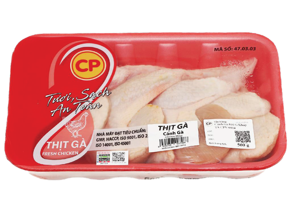 CÁNH GÀ TƯƠI TS KHAY 500gr