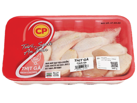 CÁNH GÀ TƯƠI TS KHAY 500gr