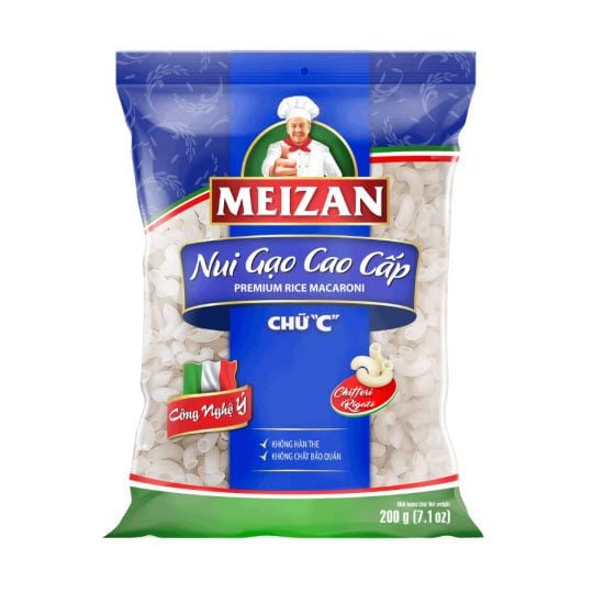 Nui Gạo Cao Cấp Meizan Chữ C Gói 200g