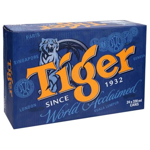 Bia Tiger Thùng 24 Lon 330ml