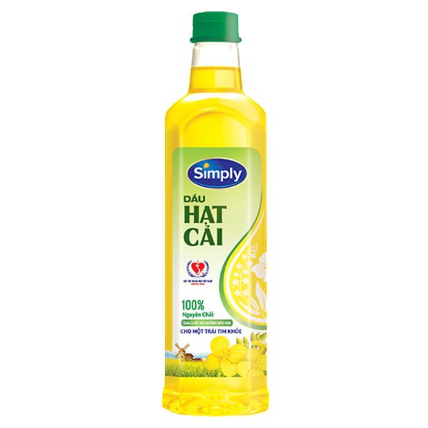 Dầu Hạt Cải Simply Chai 1L