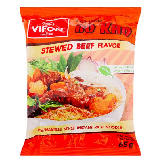 Hủ Tiếu Bò Kho Vifon Gói 65g