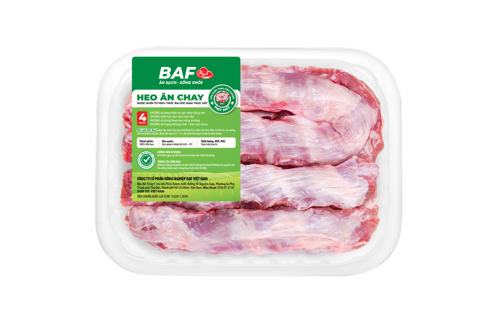 Nạc Dây Heo BAF 500G