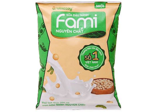 Sữa đậu nành Fami Nguyên Chất 200ml
