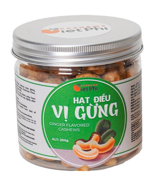 Hạt Điều Vị Gừng 250G