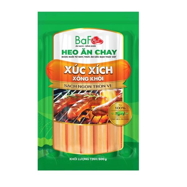 Xúc Xích BaF Meat Xông Khói 500g