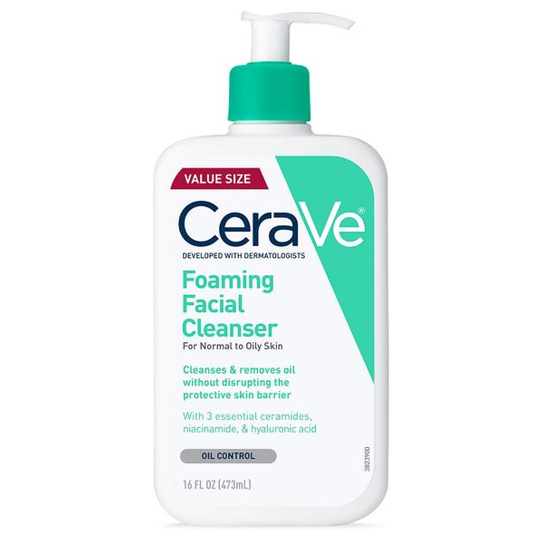  Sữa Rửa Mặt Cho Da Dầu Foaming Gel Cerave 