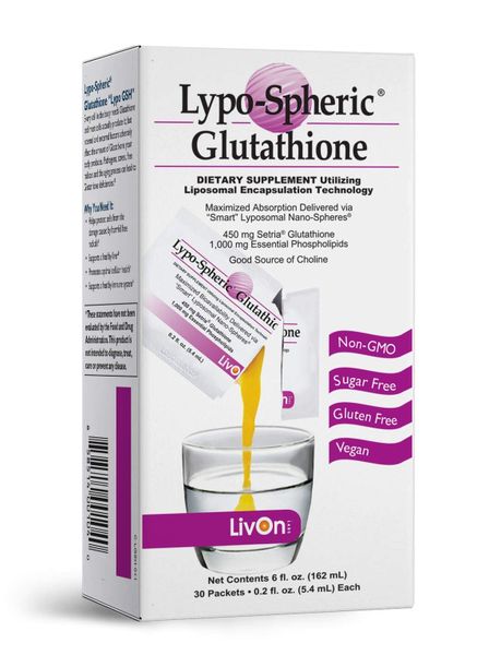  Gel Uống Glutathione Sáng Da Chống Oxy Hoá LivOn Lypo-Spheric 