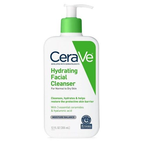  Sữa Rửa Mặt Dưỡng Ẩm Da Thường Thiên Khô CeraVe Hydrating Facial Cleanser 