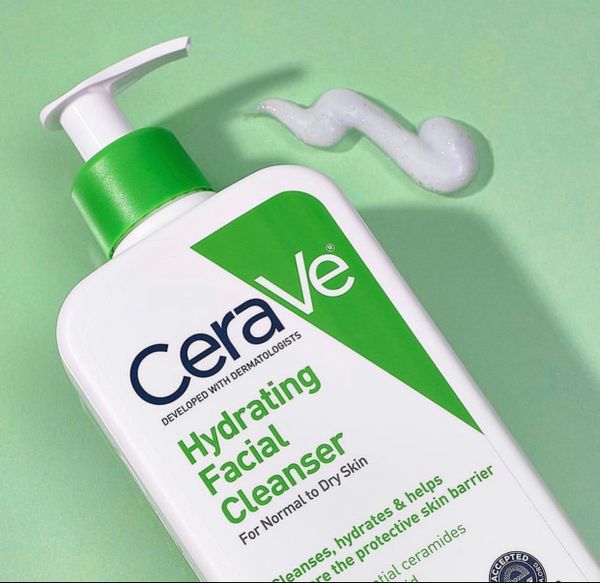  Sữa Rửa Mặt Dưỡng Ẩm Da Thường Thiên Khô CeraVe Hydrating Facial Cleanser 