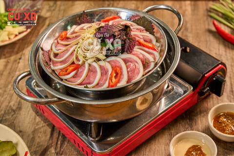  Bò Tơ Hấp Tía Tô 