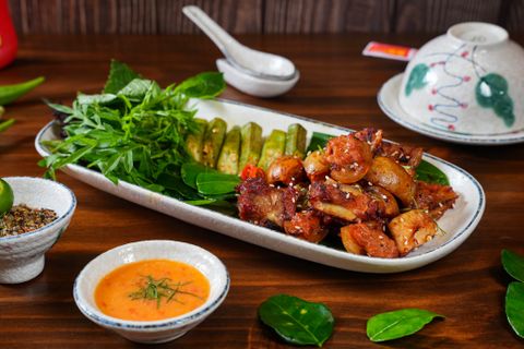  Sườn Sụn Bò Tơ Nướng 