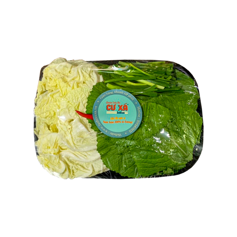  Rau lẩu bò thêm đóng gói 