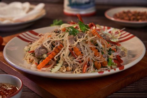  Gỏi Bắp Bò Rong Sụn Giòn 