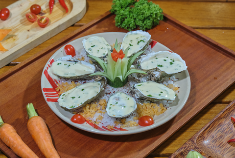  Hàu Sữa Sate Size 0.5 Kg 