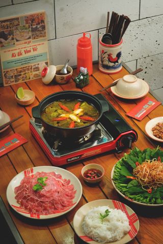  Bắp Bò Hoa Nhung Lá Giang 