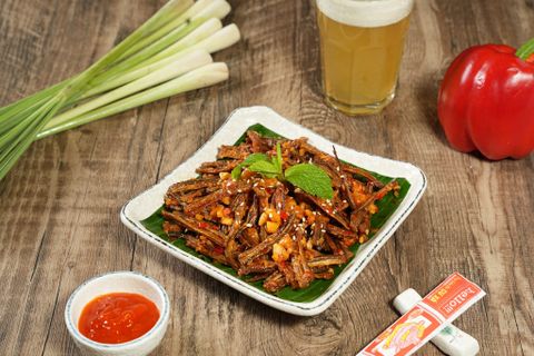  Cá Đét Rim Mắm Tỏi 