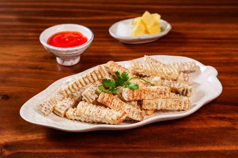  Khoai Môn Chấm Bơ Đường 