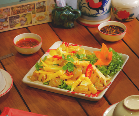  Dựng Gân Xào Măng Cay 