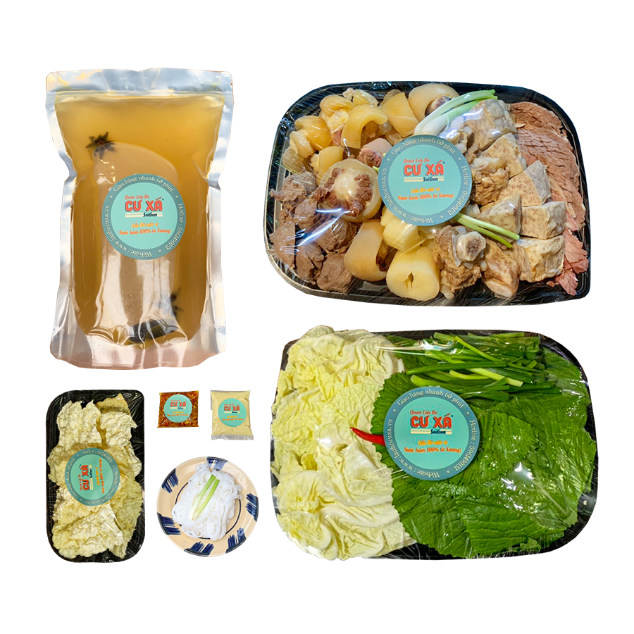  Lẩu bò đặc biệt đóng gói 