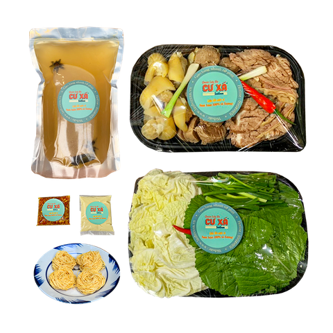  Lẩu bò cư xá size M đóng gói 