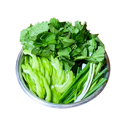  Rau lẩu nhúng thêm đóng gói 