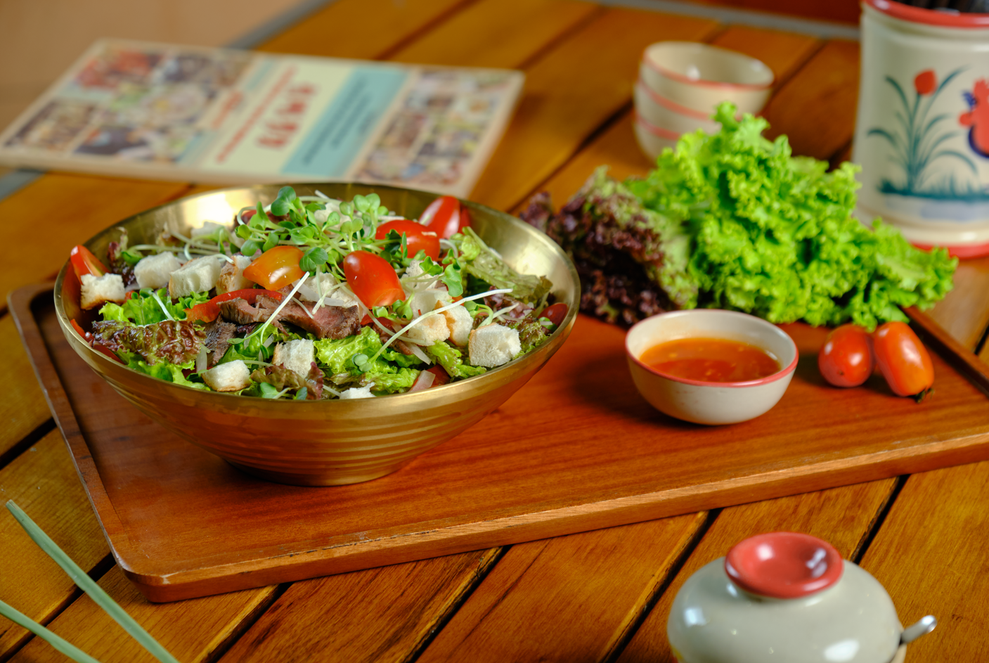  Salad Bò Mỹ 