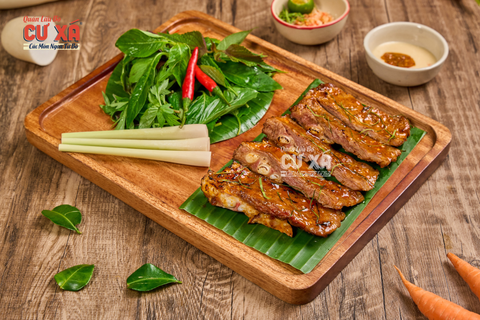  Sườn Sụn Bò Tơ Nướng 