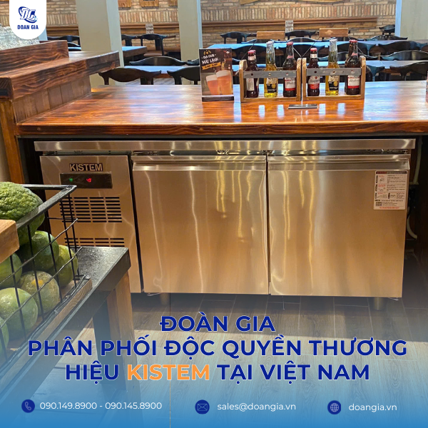 Bàn Đông 3 Cánh, 1M8, 398L KISTEM KIS-XFT18F, Làm Lạnh Gián Tiếp