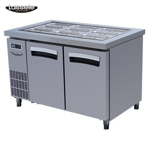 Tủ bàn salad công nghiệp 288L Lassele LTB-1224R