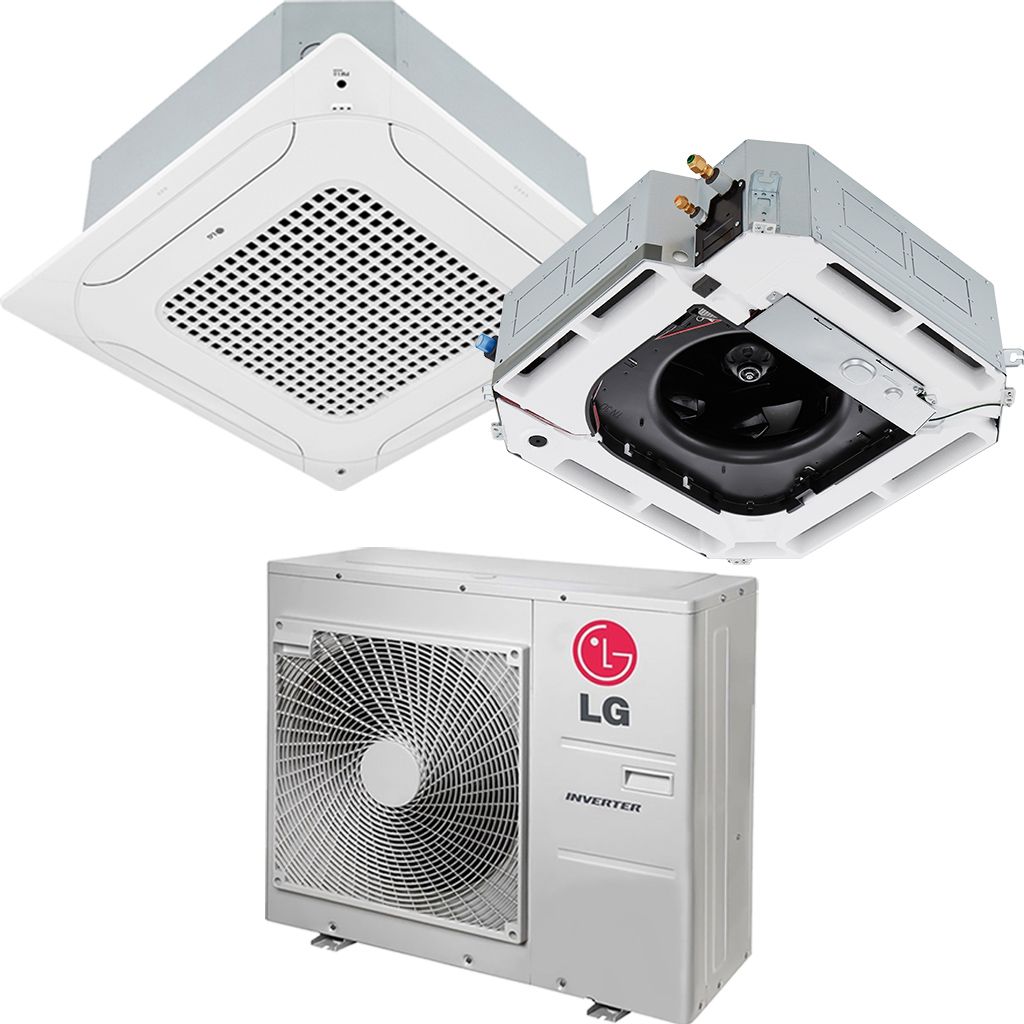 Máy lạnh âm trần 4HP (1 Pha) LG Inverter 4 hướng (40 - 60m²) ZTNQ36GNLA0/ZUAD1