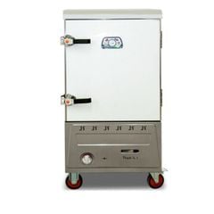  Tủ cơm công nghiệp 8 khay bằng gas 