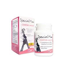 TPBVSK Special Mum Omega - Bổ sung DHA, Vitamin E, Vitamin D. Hỗ trợ tốt cho phụ nữ giai đoạn mang thai [Hộp 30 viên - Nhập khẩu Pháp]