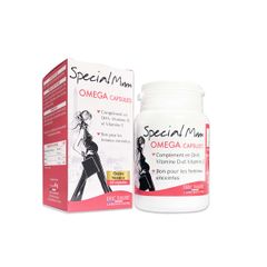 TPBVSK Special Mum Omega - Bổ sung DHA, Vitamin E, Vitamin D. Hỗ trợ tốt cho phụ nữ giai đoạn mang thai [Hộp 60 viên - Nhập khẩu Pháp]