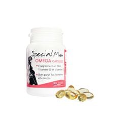 TPBVSK Special Mum Omega - Bổ sung DHA, Vitamin E, Vitamin D. Hỗ trợ tốt cho phụ nữ giai đoạn mang thai [Hộp 60 viên - Nhập khẩu Pháp]