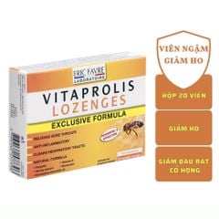 Vitaprolis Lozenges - Hỗ trợ giảm viêm đường hô hấp trên [Nhập khẩu Pháp]