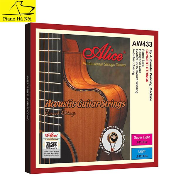 Dây Đàn Guitar Acoustic Alice AW-433