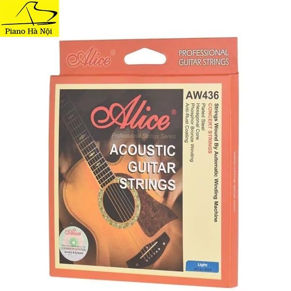 Dây Đàn Guitar Acoustic Alice AW-464